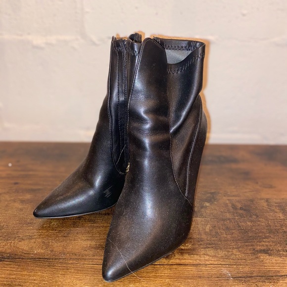 Black Ankle Booties - Picture 1 of 3